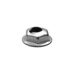 1/4-20 Flange Locknut (Non-Serrated) Zinc (100 pieces per package)