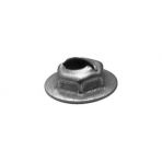 1/4 Thread Cutting Nuts with Washer Base Zinc (200 pieces per package)