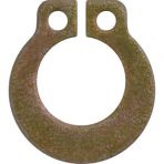 1/4 External Retaining Rings Zinc (50 pieces per package)