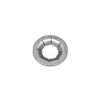 1/4 Flat Push On Retainers For Non-Threaded Fasteners Zinc(100 pieces per package)