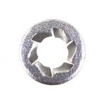 1/2 Pushnut Bolt Retainers for Threaded Fasteners Zinc (100 pieces per package)