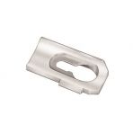 Moulding Clip for Landau Top White Nylon (100 pieces per package)