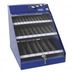 Drill Bit Display, 705 Series (1/16-1/2 in 64ths), 264 pieces