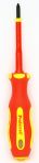 #1 x 3 3/16, 1000V, Yellow  & Red TPV Handle