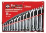 Metric, 14 Piece (Sizes M8-M22), Chrome