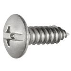 M6.3 x 20 Truss Head Sheet Metal License Plate Screws (Combination) Dacromet 320