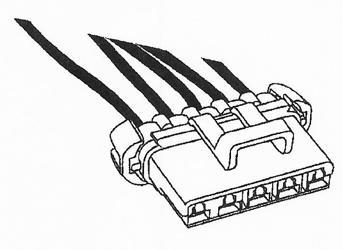 Headlight Actuator & Switch, Cooling Fan Motor, Taillight Circuit Board & Windshield Wiper Motor Har