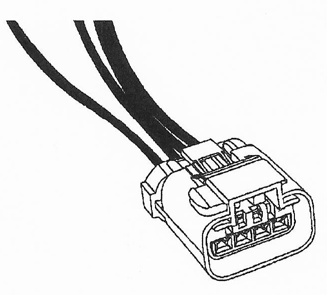 Fuel Pump & Sender Harness Connector