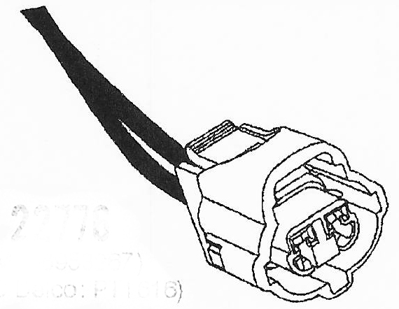 Alternator, Door Jab & Brake Pressure Switch, Washer Pump & Door Lock Actuator Harness Connector