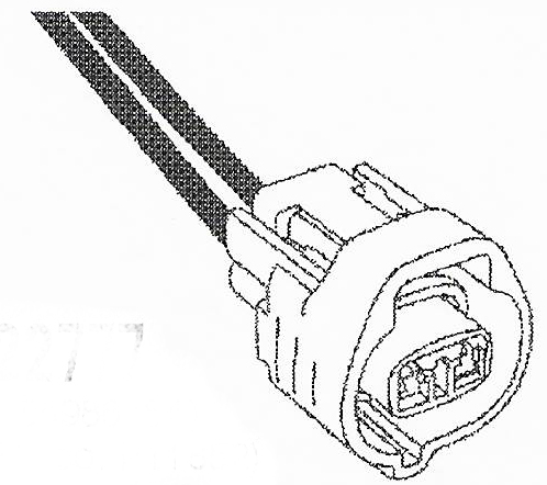 I.A.C Valve, Fuel Vapor Canister, Purge VAlve & Solenoid Harness Connector