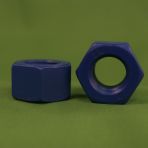 3/4-10 2H Heavy Hex Nuts Blue Xylan