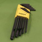 13 Piece Hex Key Set Long Arm with Ball (.050,1/16,5/64,3/32,7/64,1/8,9/64,5/32,3/16,7/32,1/4,5/16,3