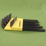 9 Piece Hex Keys Metric (M1.5-M10) Short