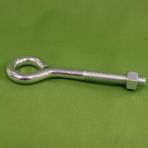 10-24 x 3 Bent Wire Eye Bolts Zinc