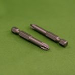 #1 Posidrive Bit (2" Long, 1/4" Hex)