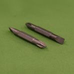 #2 Phillips Bit (1/4" Hex) Double Ended (#2 Phillips/6-8 Slotted)