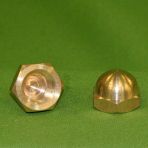 4-40 Acorn Nuts Brass