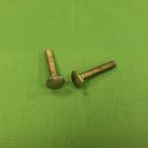 1/4-20 x 1 1/2 Carriage Bolts Brass