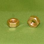 1/4-20 Heavy Hex Nuts Brass