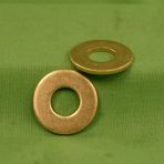 #2 SAE Flat Washers Brass