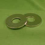 3/8 USS Flat Washers Brass Nickel Plated