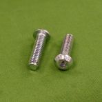 1/4-20 x 1/2 Button Socket Head Cap Screws Alloy Zinc & Bake