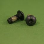 1/4-20 x 3/8 Button Socket Head Cap Screws Nylon Patch Alloy Plain