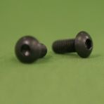 1/4-20 x 1 Button Socket Head Cap Screws 18-8 Stainless Black Oxide