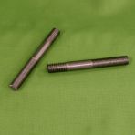 3/4 x 12 1/2" Double Ended Stud Low Carbon Plain (3/4-10 x 2 1/2 on 1 side) (3/4-16 x 2 1/2 on the o