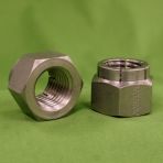 2-56 Flex Locknuts Fininshed Hex Full Height 18-8 Stainless