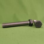 1/2-20 x 3 Hex Head Cap Screws Fully Threaded Left Handed Grade 8 Plain