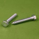 1/4 x 4 Hex Head Lag Bolts Zinc