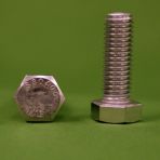 3/8-16 x 1 Hex Head Cap Screws 18-8 Stainless