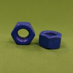 1/2-13 Heavy Hex Nuts ASTM A194 Grade B8 Blue Xylan