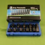 Metric Dick Pins 1/2" Drive 10 Piece Set M6-M19