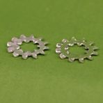 #6 Internal/External Tooth Lock Washers Zinc