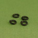 #4 Lock Washers 18-8 Stainless Black Oxide