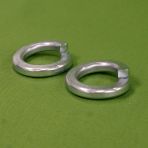 M6 Lock Washers Metric Thru Hardened Zinc Din 127B