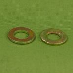 7/16 F436 Flat Washers Yellow Zinc