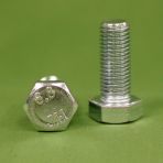 M30 x 3.5 x 130 Hex Head Cap Screws Grade 8.8 Zinc Din 933