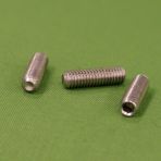 M6 x 1.0 x 6 Socket Set Screws Cup Point A2 Stainless Din 916