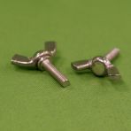 M4 x 0.7 x 16 Wing Screws Metric A2 Stainless