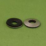 #8 Neo Bonded Flat Washers 18-8 Stainless