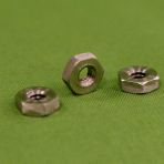 10-24 Hex Nuts Left Handed  18-8 Stainless