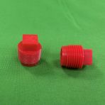 1/4 Pipes Plugs Nylon Natural