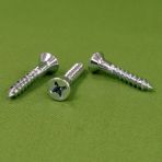 2 x 1/4 Phillips Flat Head Wood Screws Zinc