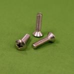 10-32 x 1 Phillips Oval Head Machine Screws 18-8 Stainless