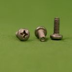 6-32 X 3/8 Phillips Pan Machine Screws Tri Lobe Stainless