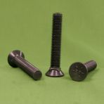 1-8 X 3 Plow Bolts Grade 8 #3 Head Full Thread Plain