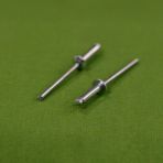 1/8 X 1/32-1/16 Button Head Pop Rivets Stainless/Stainless